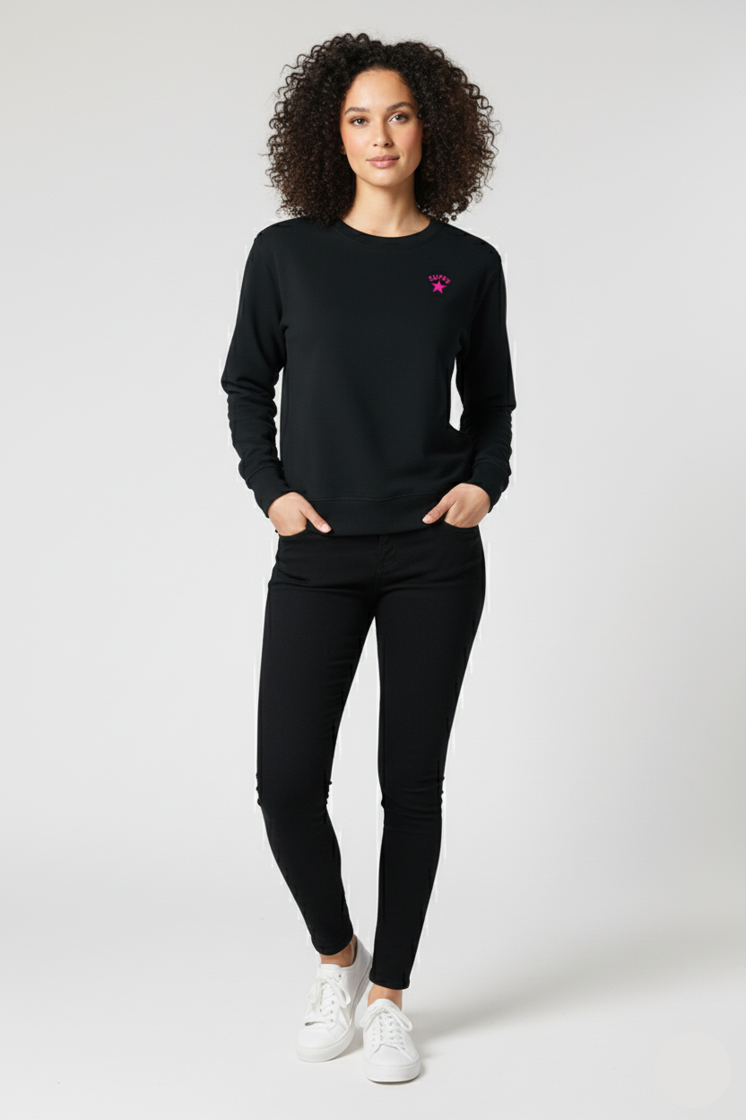 PAUL - Felpa Girocollo Donna - Regular Fit G1014D