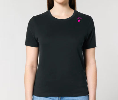 FRANK - T-shirt Donna in Maglia – Fit Morbido G1015 - SUPERSTARS SHOP