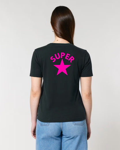 FRANK - T-shirt Donna in Maglia – Fit Morbido G1015 - SUPERSTARS SHOP