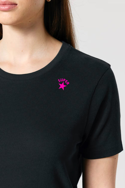 FRANK - T-shirt Donna in Maglia – Fit Morbido G1015 - SUPERSTARS SHOP