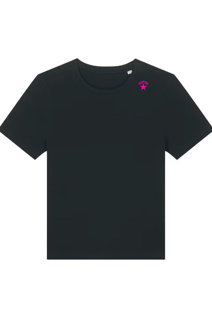 FRANK - T-shirt Donna in Maglia – Fit Morbido G1015 - SUPERSTARS SHOP
